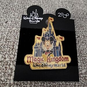 Magic Kingdom Pin 2000  Walt Disney World WDW RARE